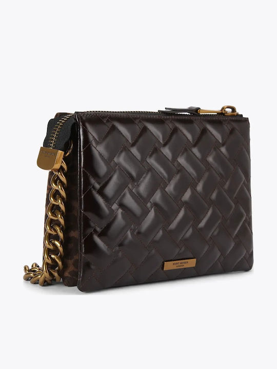 Kensington Fabric Women's Pouch Shoulder Brown