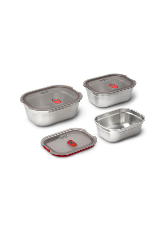 Black+Blum Inox Lunch Box Black 3pcs