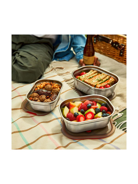 Black+Blum Inox Lunch Box Black 3pcs
