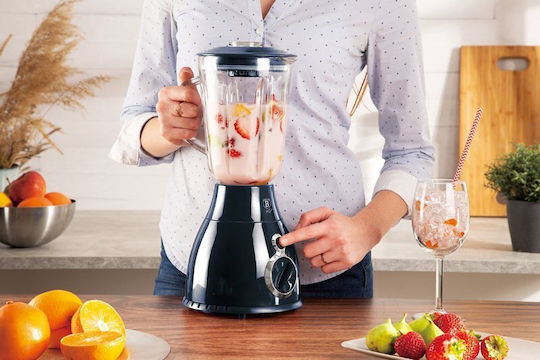 Berlinger Haus Tischmodell Mixer mit Glas Kanäta 1,5 l 600W Grau BH-9283