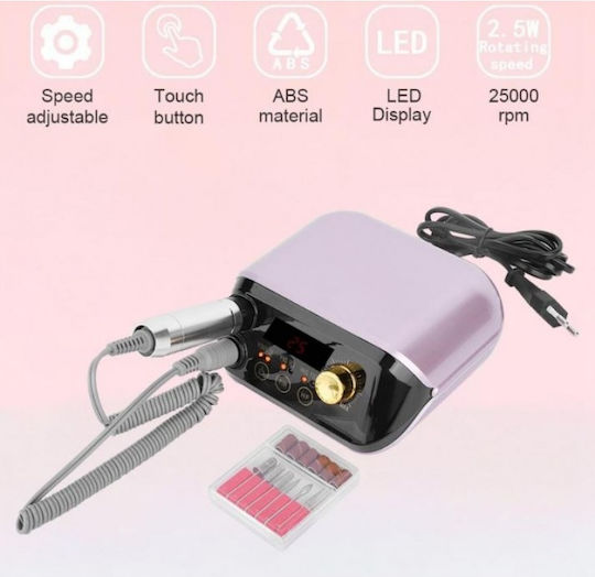 SML Pink Nail Drill