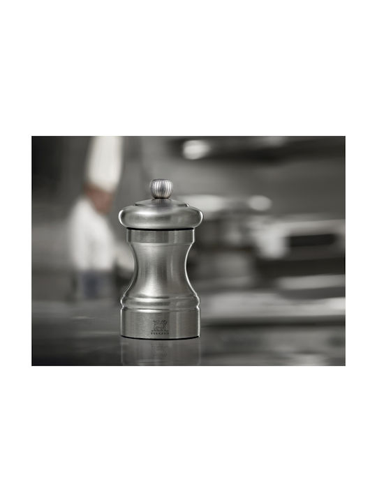Peugeot Ръчна Мелничка За Сол Inox В Сив Цвят 10cm