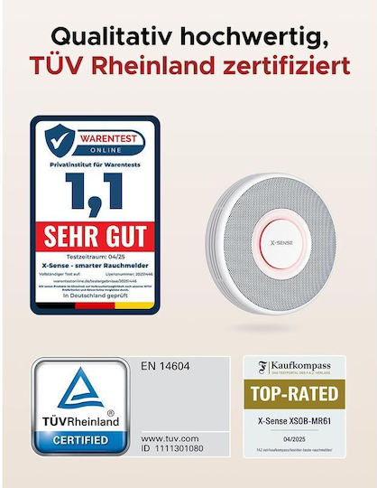 X-Sense Rauchmelder 12 Zonen