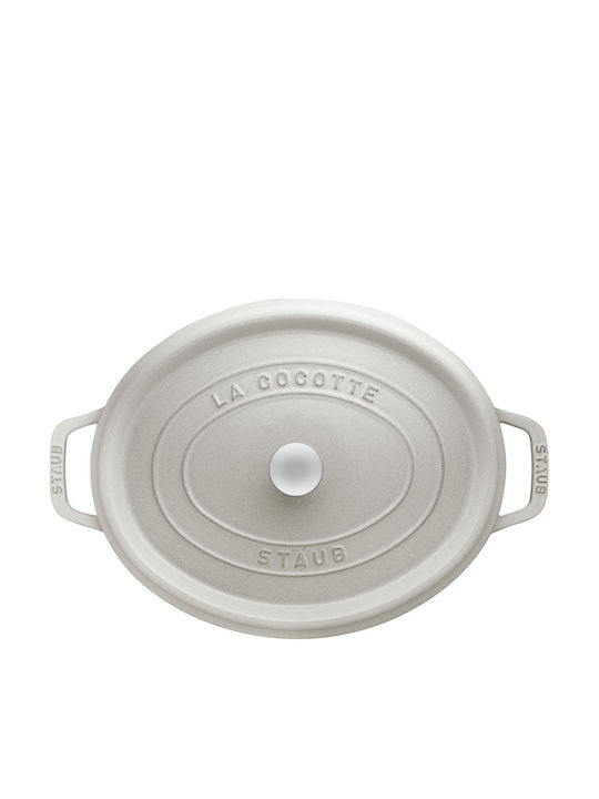 Staub Cocotte Гастрономически Съд Овален Чугунен 37x37см 8л