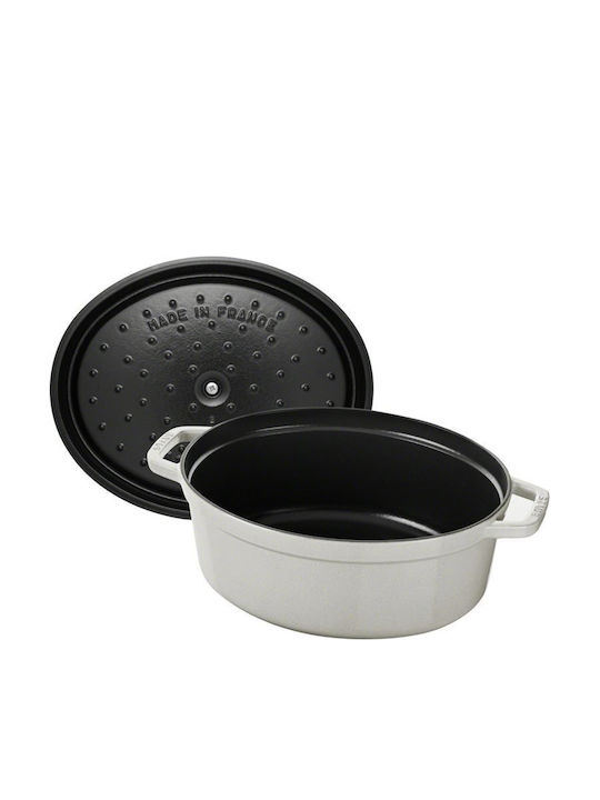 Staub Cocotte Гастрономически Съд Овален Чугунен 37x37см 8л