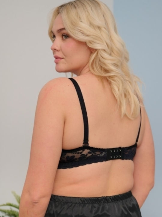 Черен Сутиен с Банелки