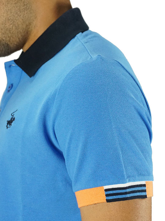 Polo Μπλούζα Κοντομάνικη Σιέλ
