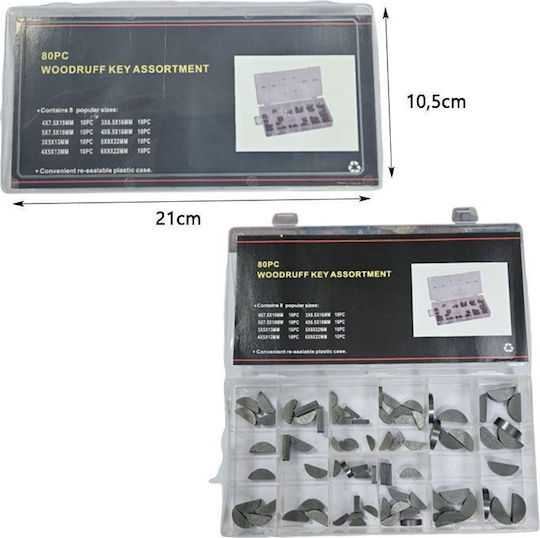 Cotter Pins 089151238220 80 pcs