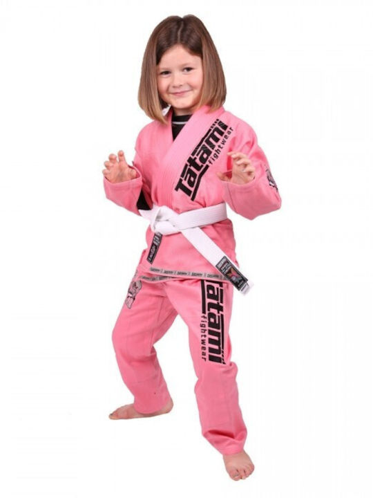 Tatami Fightwear Tatami Meerkatsu Uniformă Pentru Copii Jiu Jitsu Brazilian Roz
