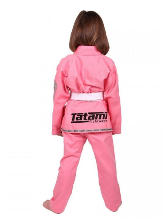 Tatami Fightwear Tatami Meerkatsu Uniformă Pentru Copii Jiu Jitsu Brazilian Roz