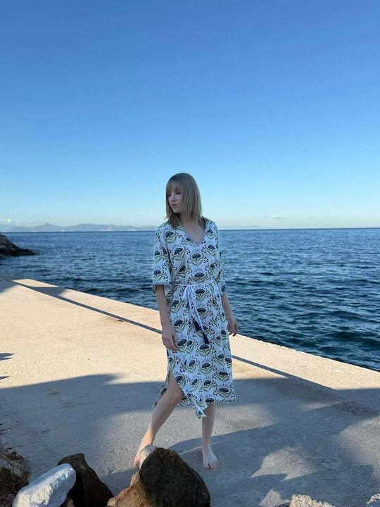 Achilleas Accessories Damen Maxi Kaftan Paloma Kaftan