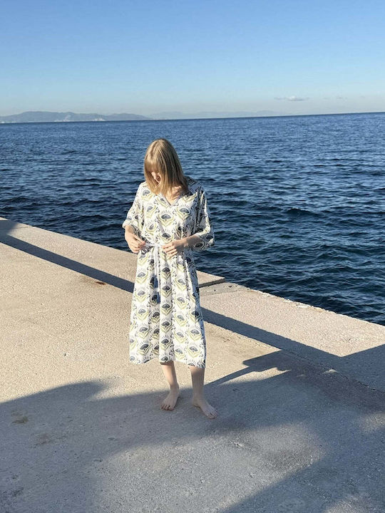 Achilleas Accessories Damen Maxi Kaftan Paloma Kaftan