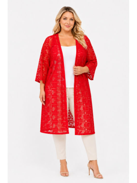 Women's Cardigan Burgundy SH-64950-26CA-BURG