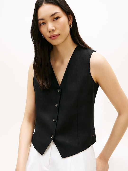 Black Women's Vest