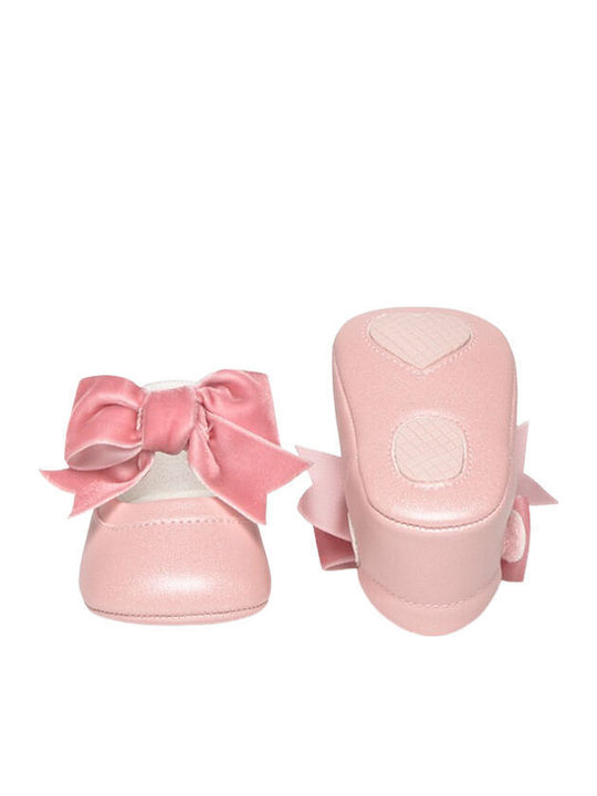 Mayoral Baby Soft-Sole Pink Ballet Flats