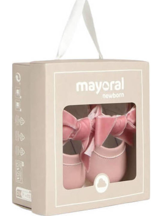 Mayoral Baby Soft-Sole Pink Ballet Flats