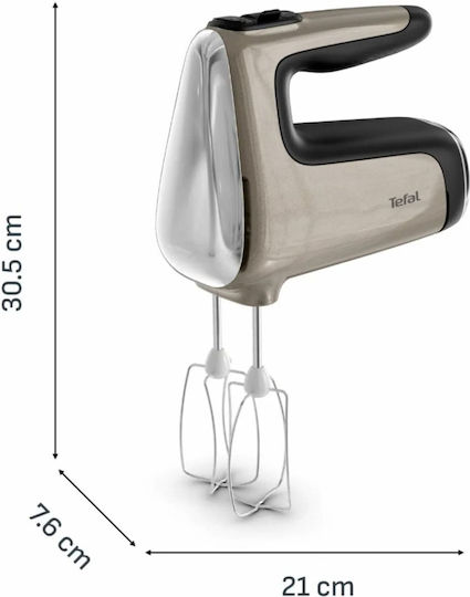 Tefal Powermix Silence Handmixer 850W Graue