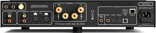 Hegel H150 Ολοκληρωμένος Ενισχυτής Hi-Fi Stereo Black