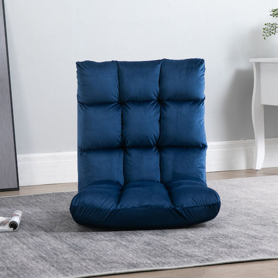 Multifunctional Bean Bag Chair Blue 55x71x53.5cm