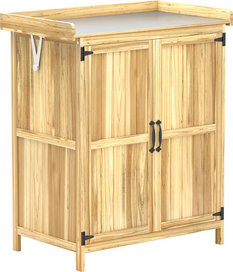 Δίφυλλη Ντουλάπα Ξύλινη 83x40x92εκ.