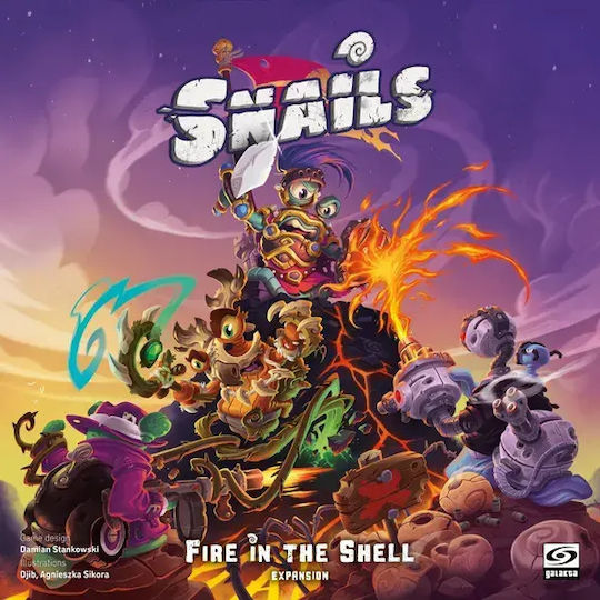 Επέκταση Παιχνιδιού Snails: Fire In The Shell για 2-4 Παίκτες 10+ Ετών (EN) Galakta