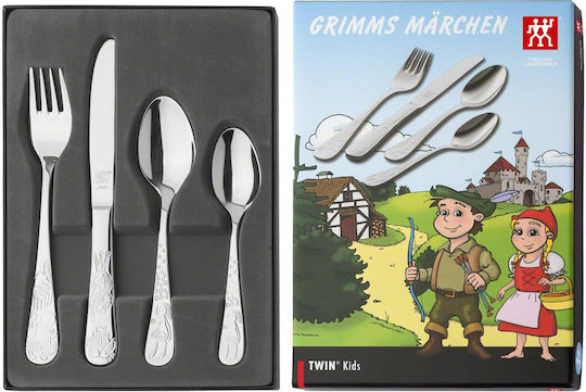 Zwilling J.A. Henckels Grimm´s Fairy Tales Σετ Μαχαιροπίρουνα 4τμχ