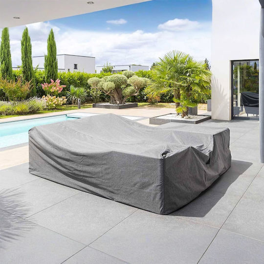 Hesperide Hesperide Gartenmöbelabdeckung für Couch 250x250x90cm in Grau