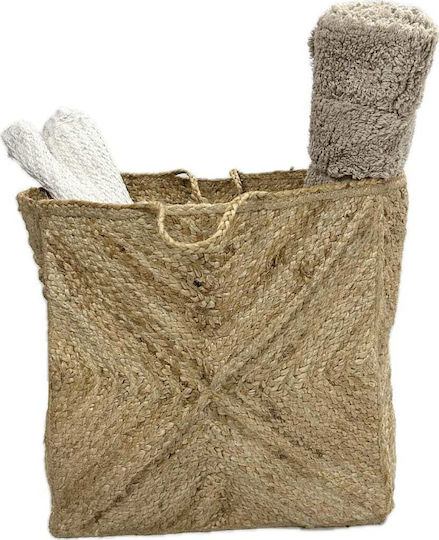 Fidelio Pool Aufbewahrungskorb Korbweide Beige 70x70x45cm 1Stück