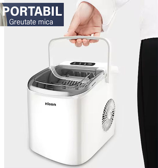 Dasbo Mașină De Gheață Cu Capacitatea De Producere A Gheții De 15kg Pe Zi Și Capacitate De 1.3kg