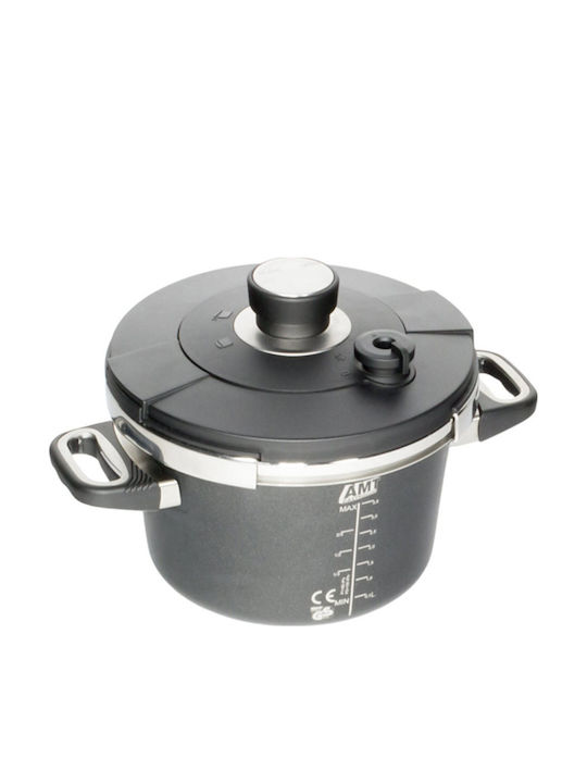 AMT Gastroguss Schnellkochtopf 4l + 4l