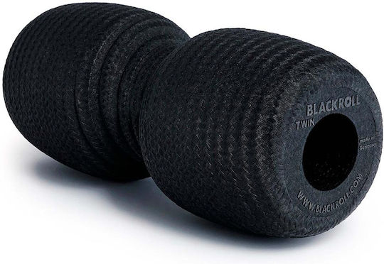 Blackroll Twin Кръгла ролка Черен