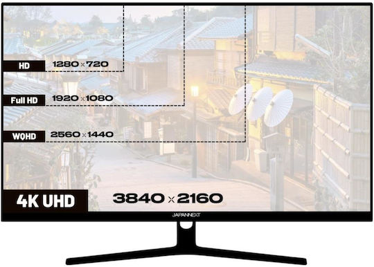 Japannext JN-V315UHDR VA HDR Monitor 31.5" 4K 3840x2160