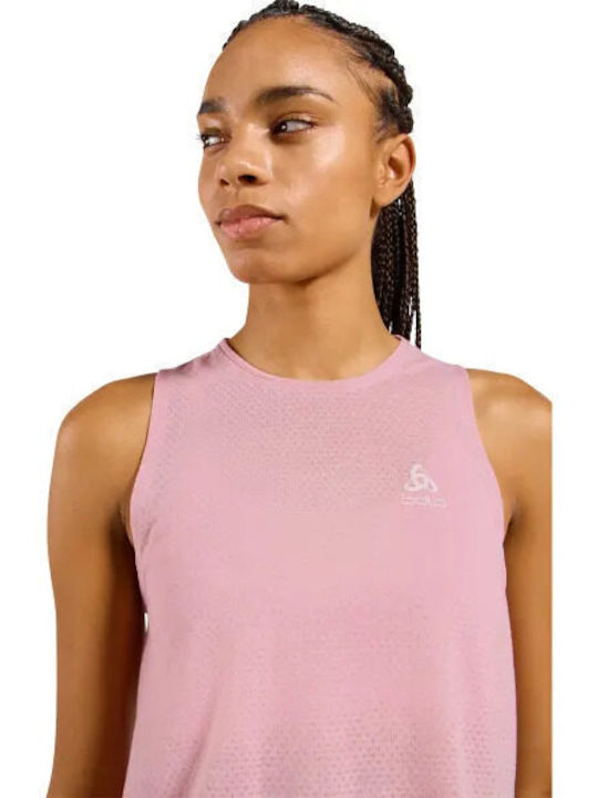 Essential Women's Summer Linen Sleeveless Top Hyper Pink Melange
