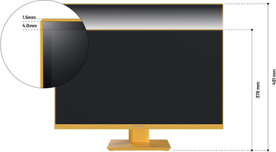Japannext JN-I238FHD120F IPS Gaming Monitor 23.8" FHD 1920x1080 Yellow