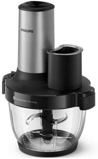 Philips Multi Zerkleinerer 650W mit 2l Behälter Grau