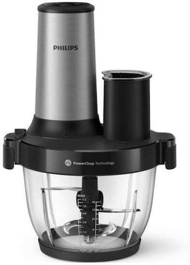 Philips Multi Zerkleinerer 650W mit 2l Behälter Grau