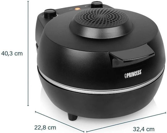Princess Παρασκευαστής Πίτσας 1200W Γκρι