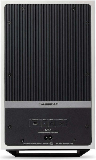 Cambridge Audio L/R X Самоусилващи се тонколони с Wi-Fi и Bluetooth 400W Комплект Бели