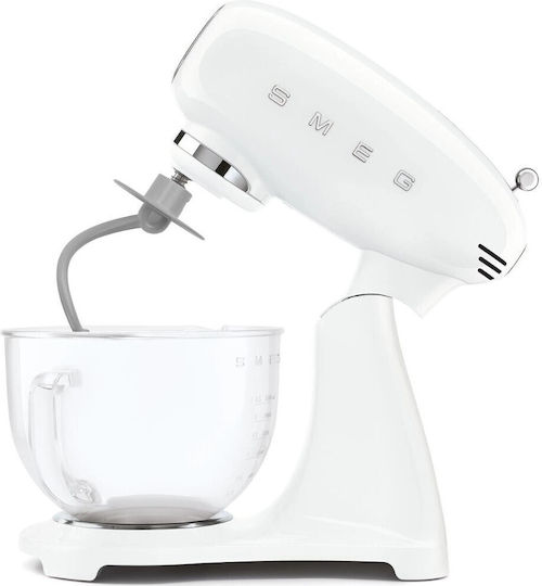 Smeg Кухненски робот 1000W с Неръждаем Казан 4.8lt Бяла