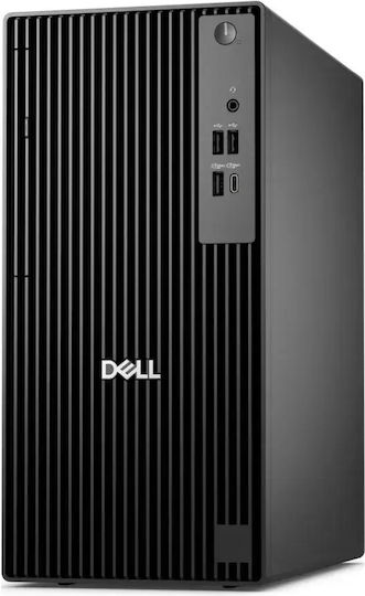 Dell Pro Tower QCT1250 Настолен компютър Ultra 7-265/8GB DDR5/1TB SSD/W10 Pro с Клавиатура (BG)