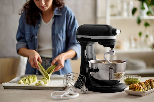 Kitchenaid Kitchenaid Küchenmaschine 375W mit Rostfreiem Schüssel 5,2lt Schwarze