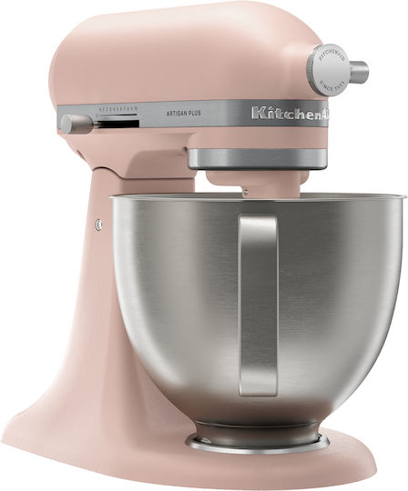 Kitchenaid Mixer Planetar 325W cu Bol din Inox 4.7lt Roz