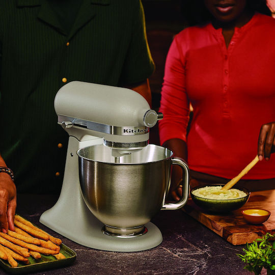Kitchenaid Artisan Plus Κουζινομηχανή 325W με Ανοξείδωτο Κάδο 4.7lt Oat
