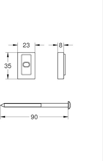 Grohe Tempesta Spacer aus Kunststoff 48543001