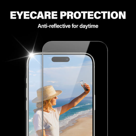 PanzerGlass Ultra-wide Fit Full Face Tempered Glass (iPhone 15 Pro Max)