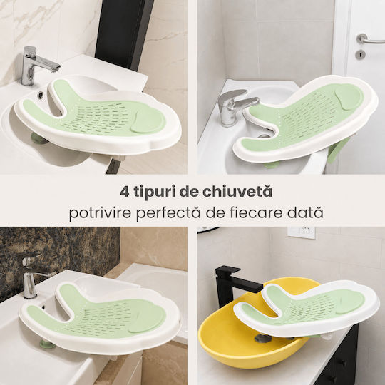 Kidizi Baie pliabilă pentru bebeluși verde