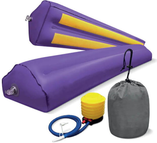 Protecție Pentru Bebeluși Din Plastic Violet 120x20x15cm 2 Bucăți
