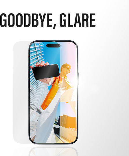 PanzerGlass Sticlă Tempered Glass Anti-Reflective Armor (iPhone 17 / 17 Pro / 16 Pro)