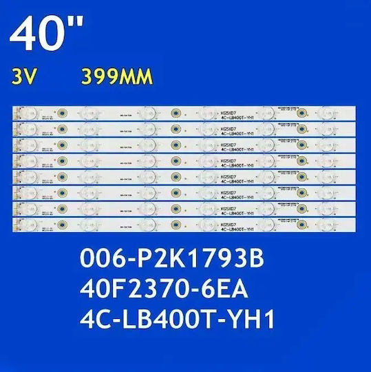 Tcl 40" Set 8 Pcs Led Bar 4c-lb400t-yh1