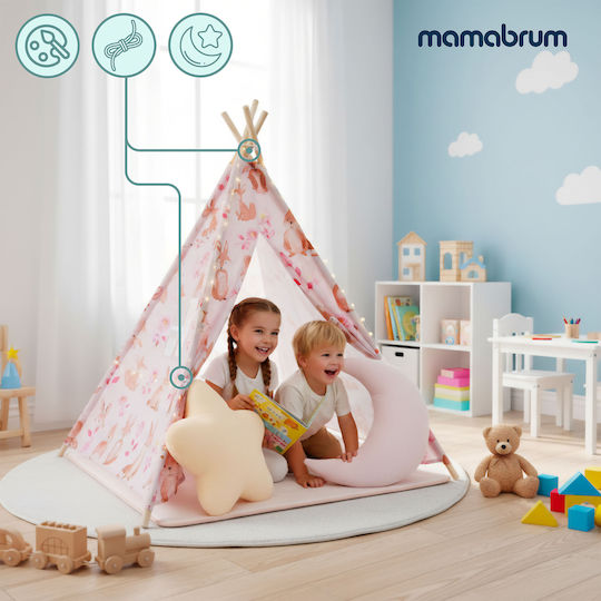 Mamabrum Pink Kids Tent